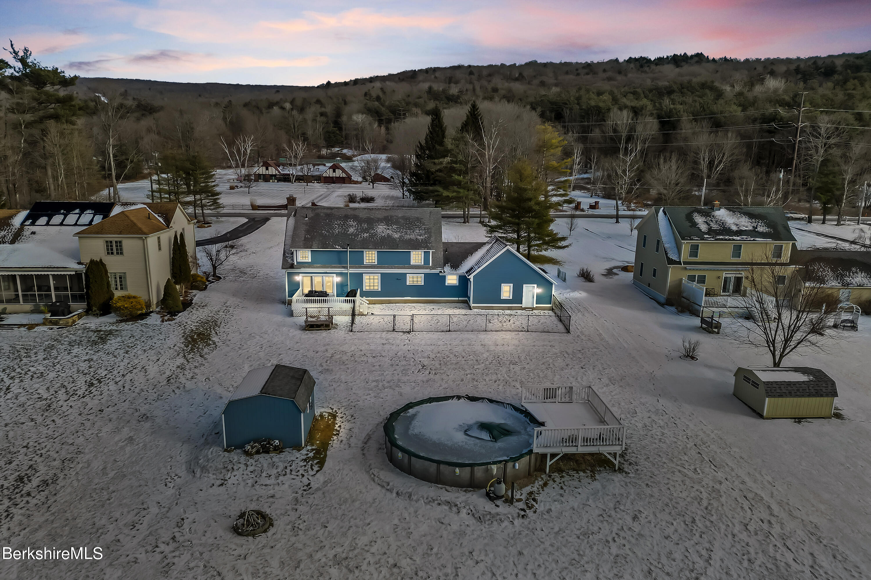 312 Dalton Division Road Pittsfield, MA 01201 - Photo 14 of 57 905 Aerial View TW