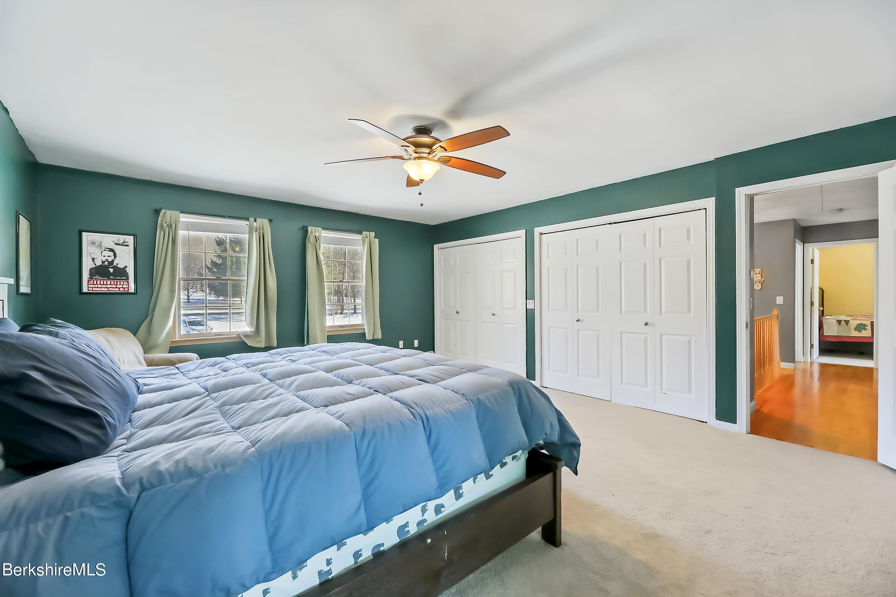 312 Dalton Division Road Pittsfield, MA 01201 - Photo 40 of 57 165 Second Floor Primary Bedroom