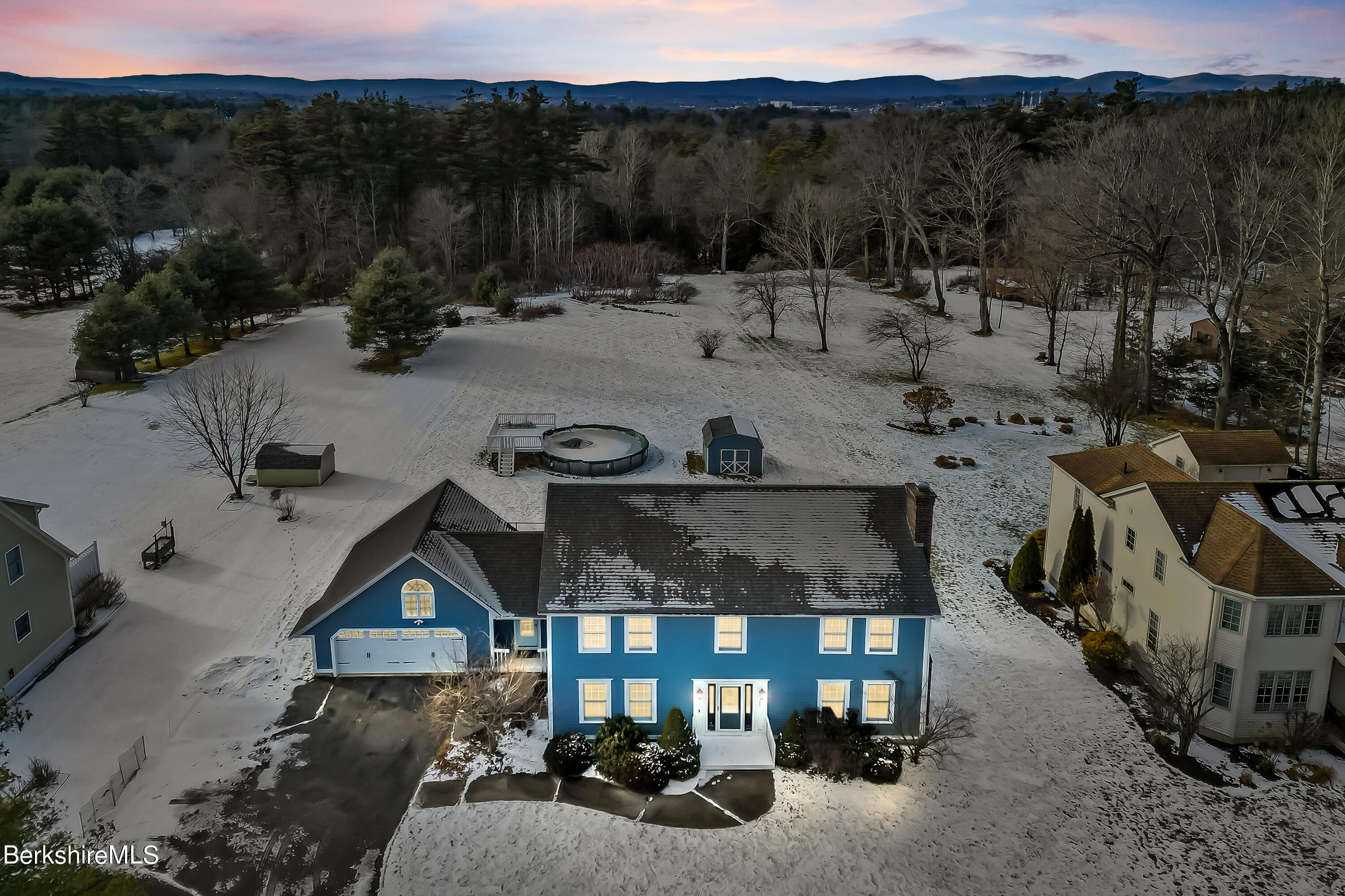 312 Dalton Division Road Pittsfield, MA 01201 - Photo 5 of 57 900 Aerial View TW