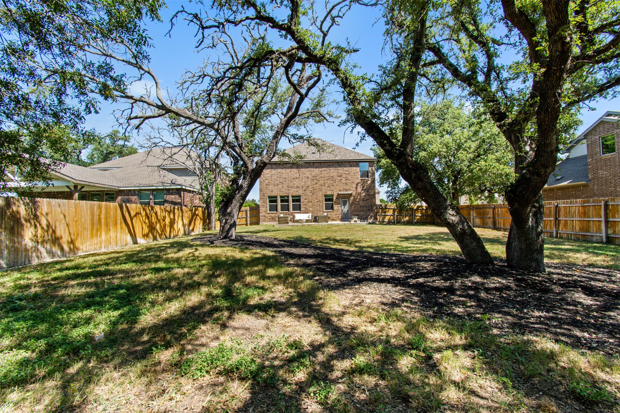 904 American Trail, Unit 2 Leander, TX 78641 - Photo 26 of 29 View of 1/3 acre backyard.