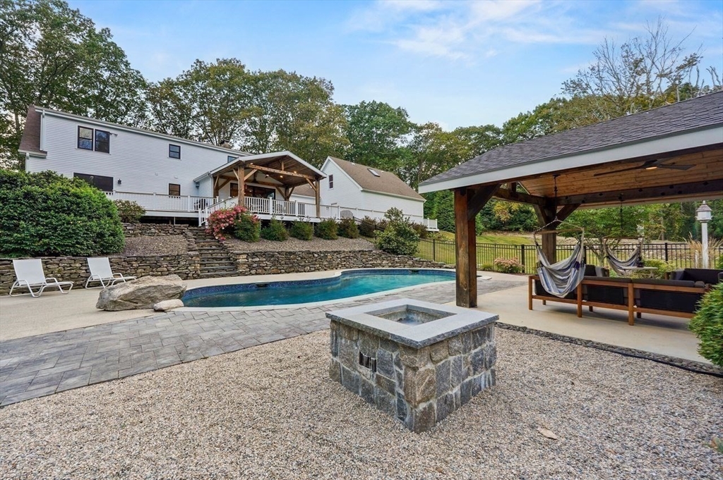 31 Douglas Road Sutton, MA 01590 - Photo 32 of 42 a view of a house with a tub and chairs