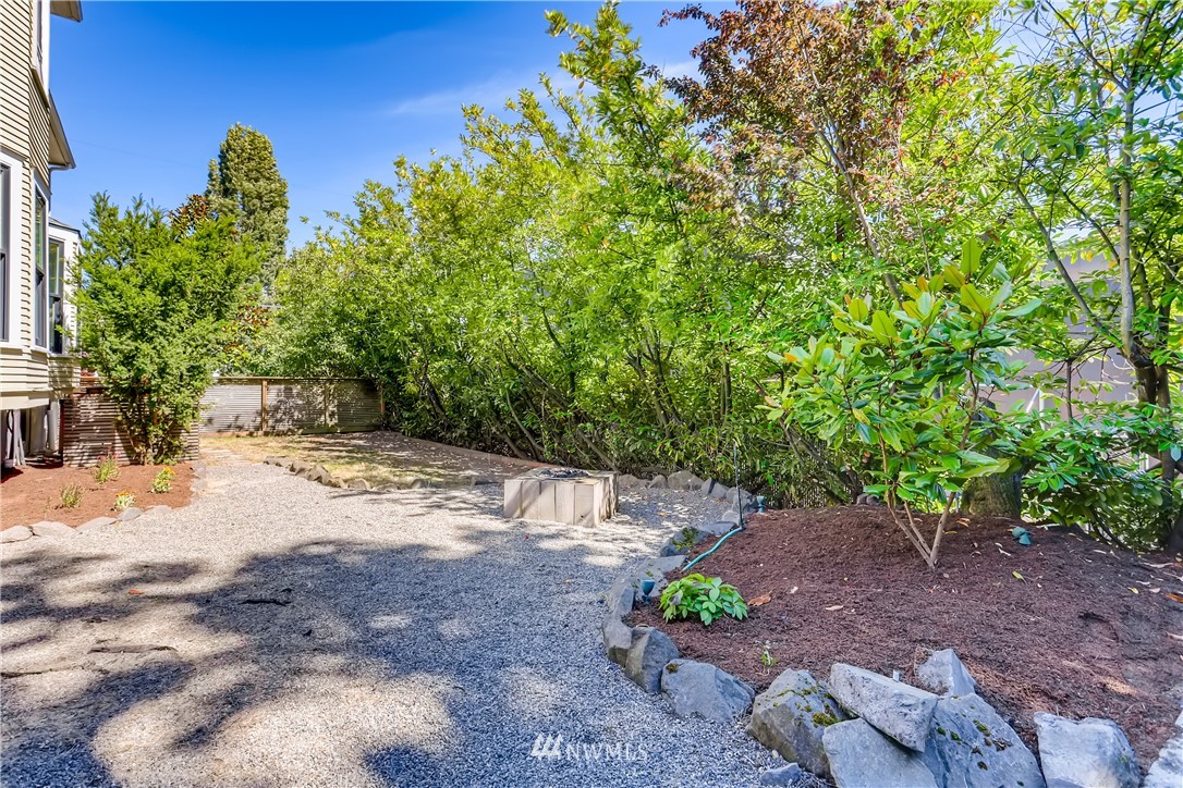 117 24th Avenue Seattle, WA 98122 - Photo 39 of 39 a view of a backyard with plants and trees