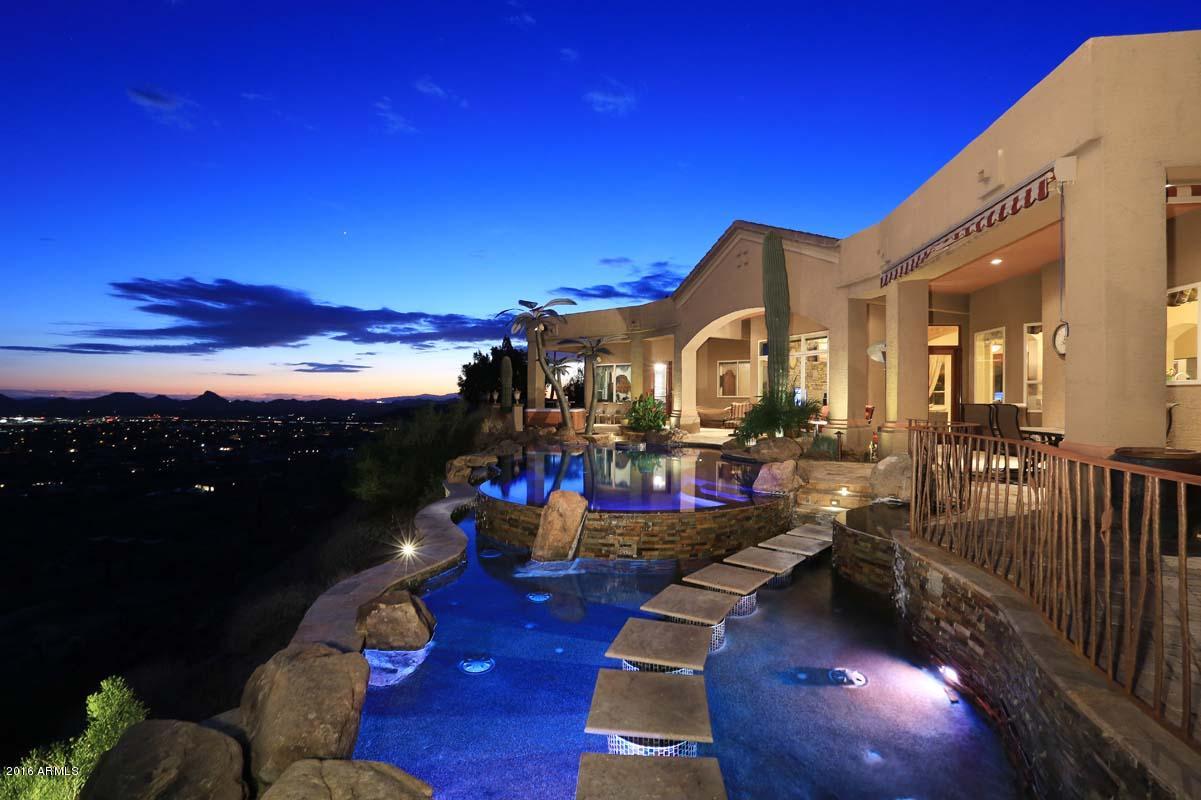 2880 West Maddock Road Phoenix, AZ 85086 - Photo 1 of 62 Night-Pool-Spa-View