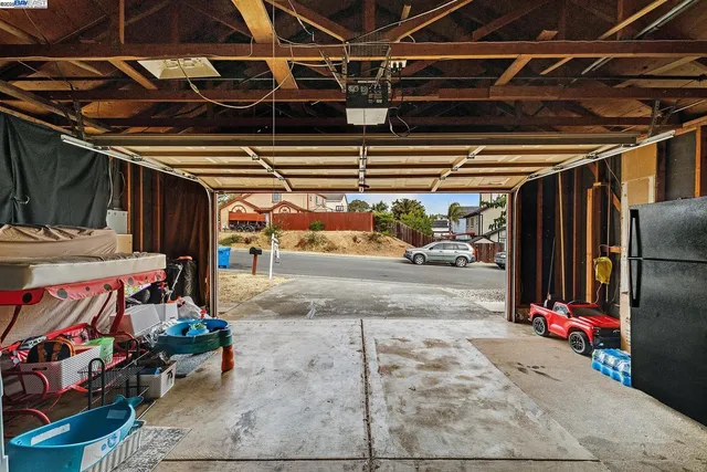 a view of storage and utility room