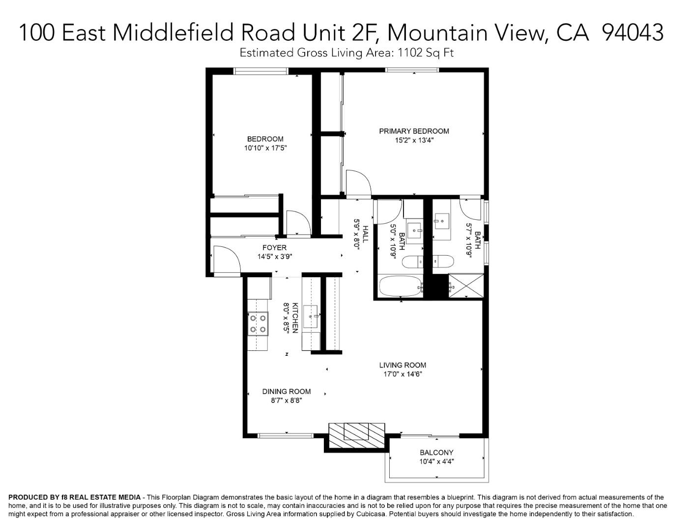 100 East Middlefield Road, Unit 2F Mountain View, CA 94043 - Photo 29 of 29 unknown