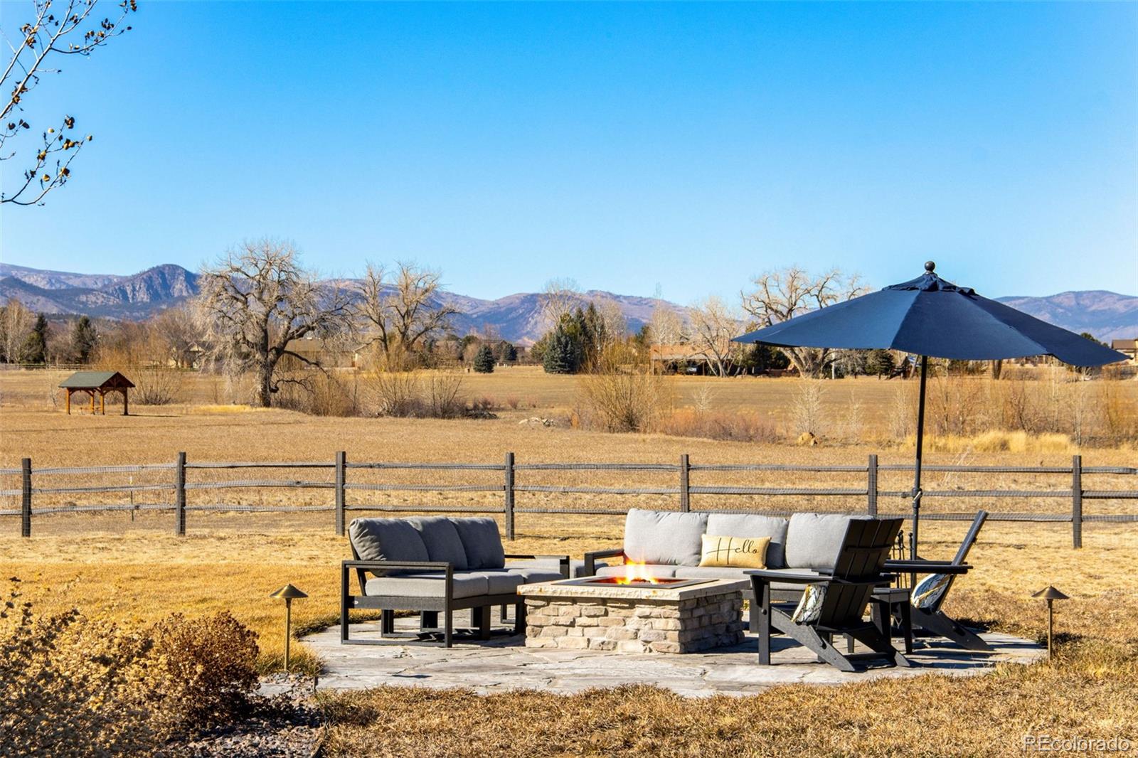 3210 Mallard Creek Road Berthoud, CO 80513 - Photo 10 of 40 a view of a terrace with chairs