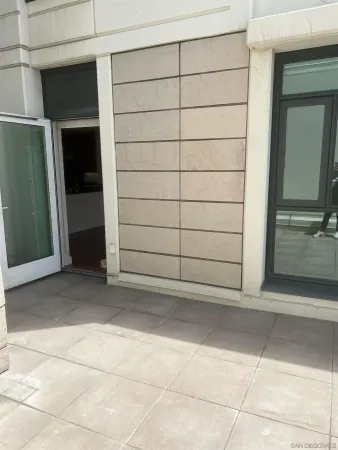 a view of a car garage door