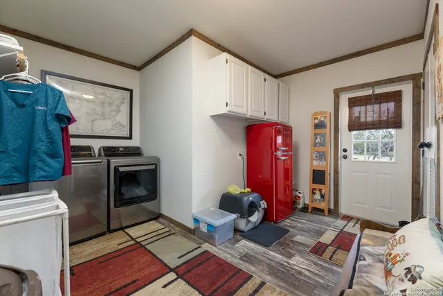 a bed room with a bed furniture and a window