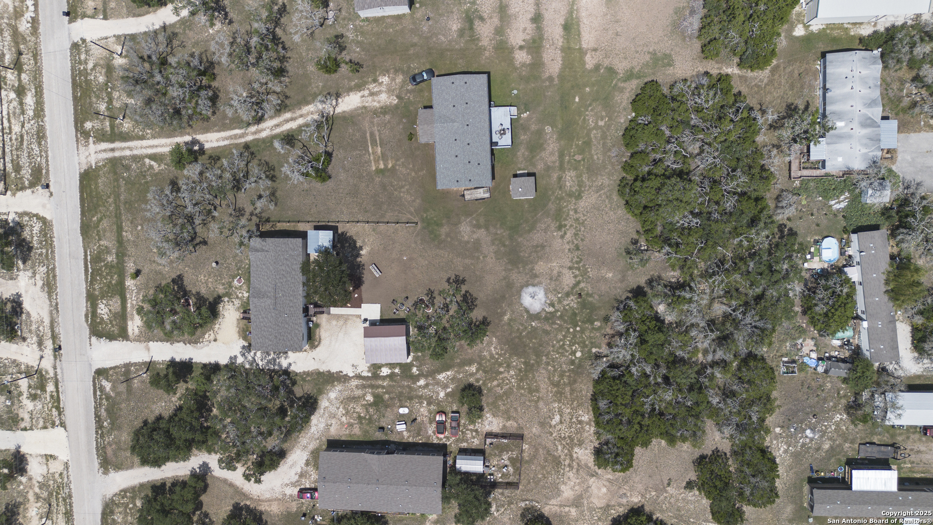 451 Pr 1505 Bandera, TX 78003 - Photo 40 of 43 an aerial view of a house with outdoor space