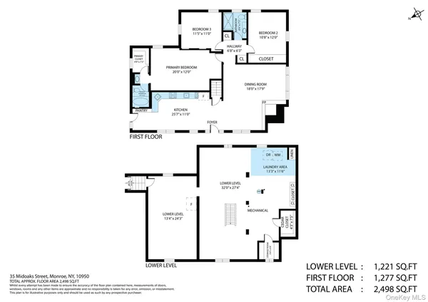 $499,000 | 35 Midoaks Street, Monroe, NY 10950