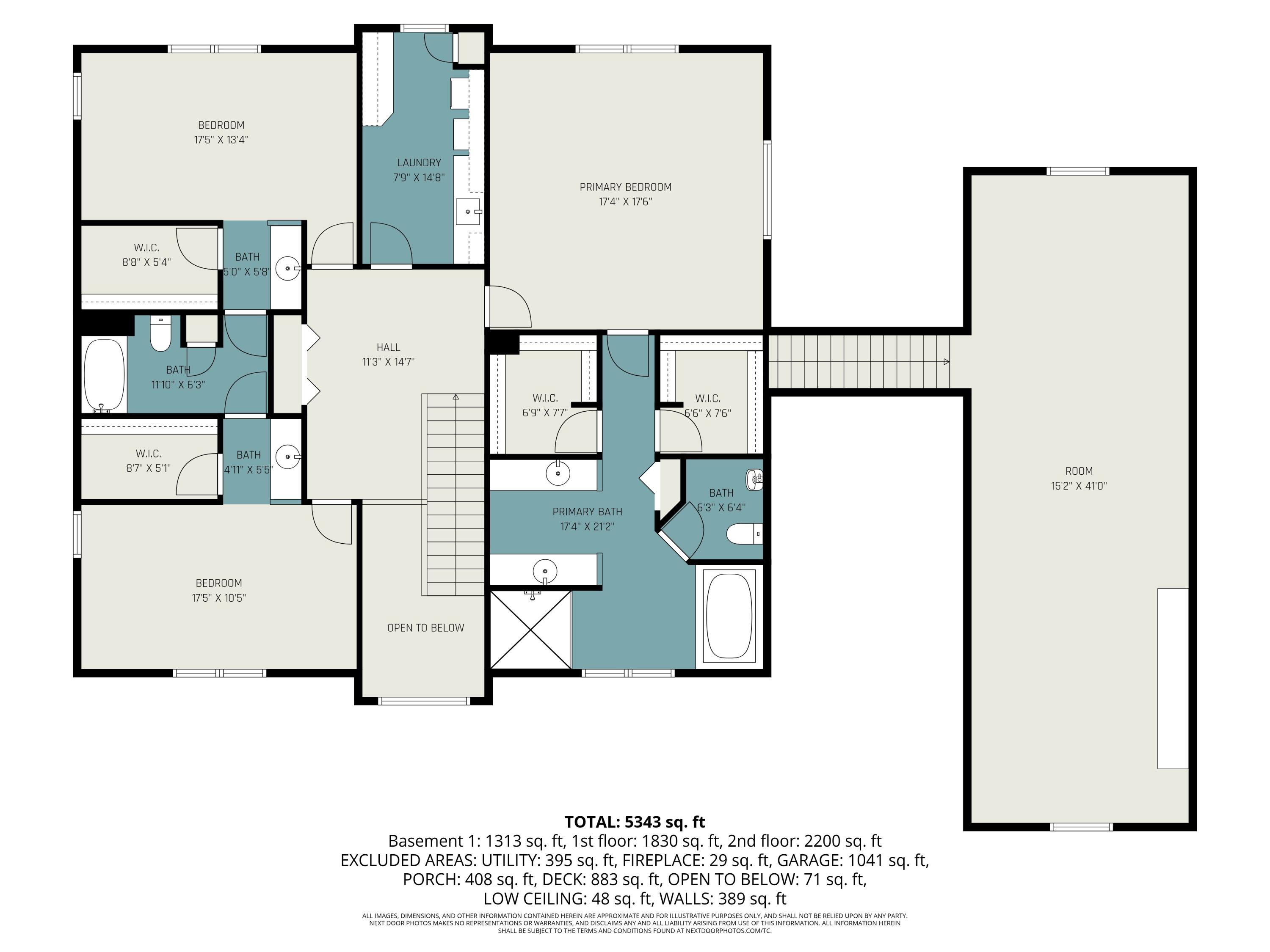 16055 17 1/2 Mile Road Marshall, MI 49068 - Photo 57 of 64 second_floor_with_sq.ft_465