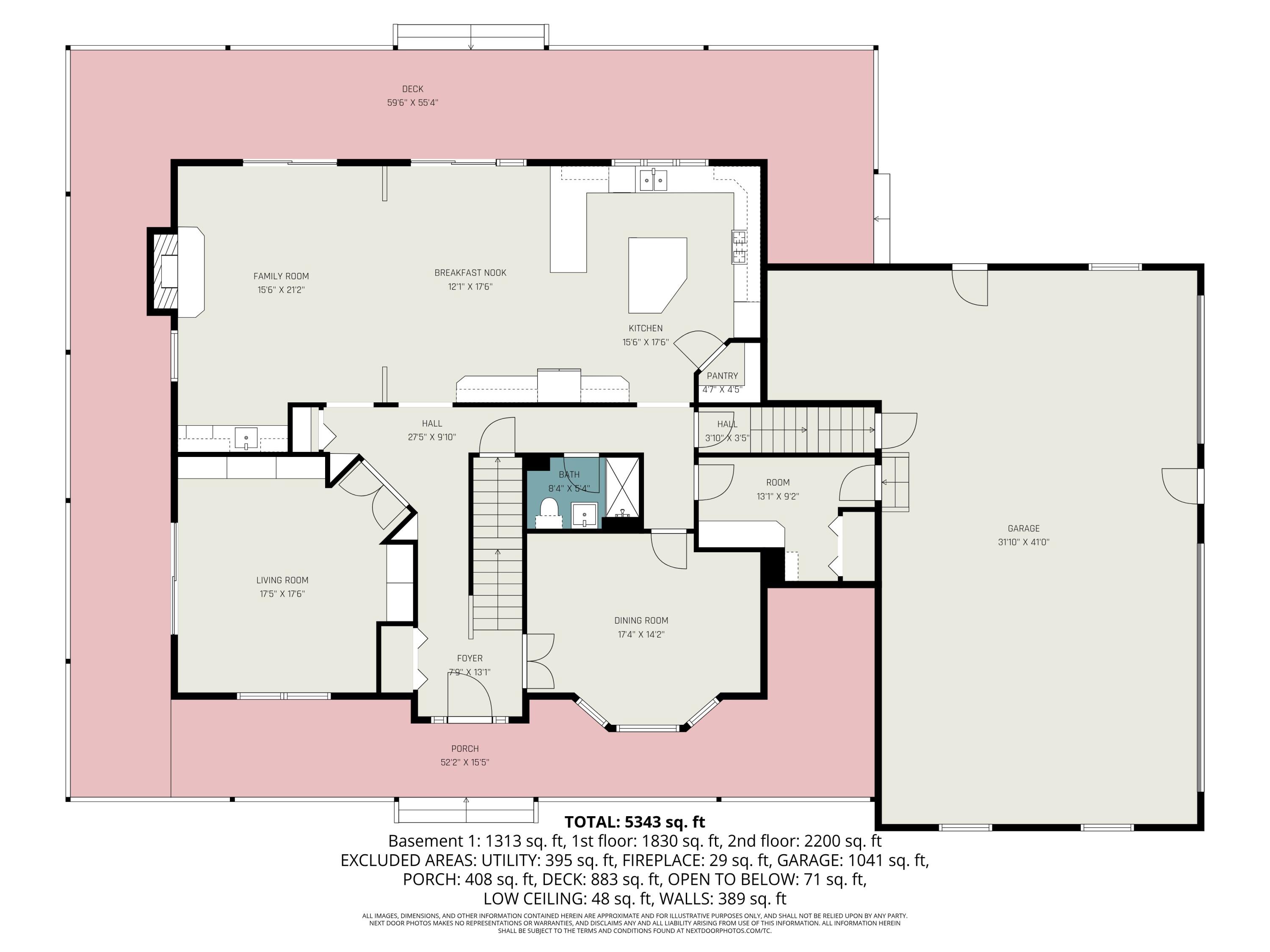 16055 17 1/2 Mile Road Marshall, MI 49068 - Photo 59 of 64 main_floor_with_sq.ft_958