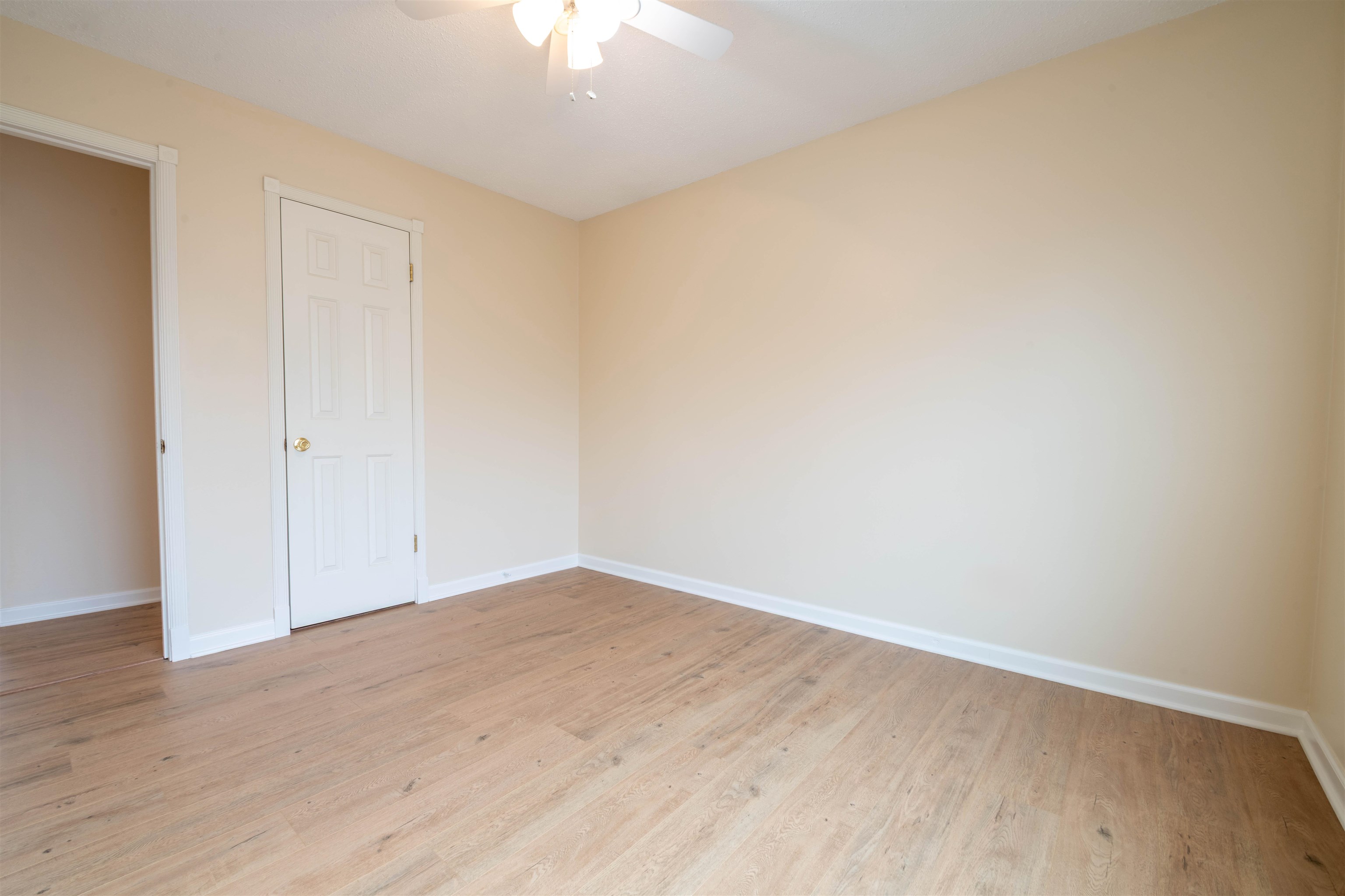 1642 Brierbrook Road Germantown, TN 38138 - Photo 23 of 37 bedroom featuring ceiling fan and light hardwood / wood-style floors