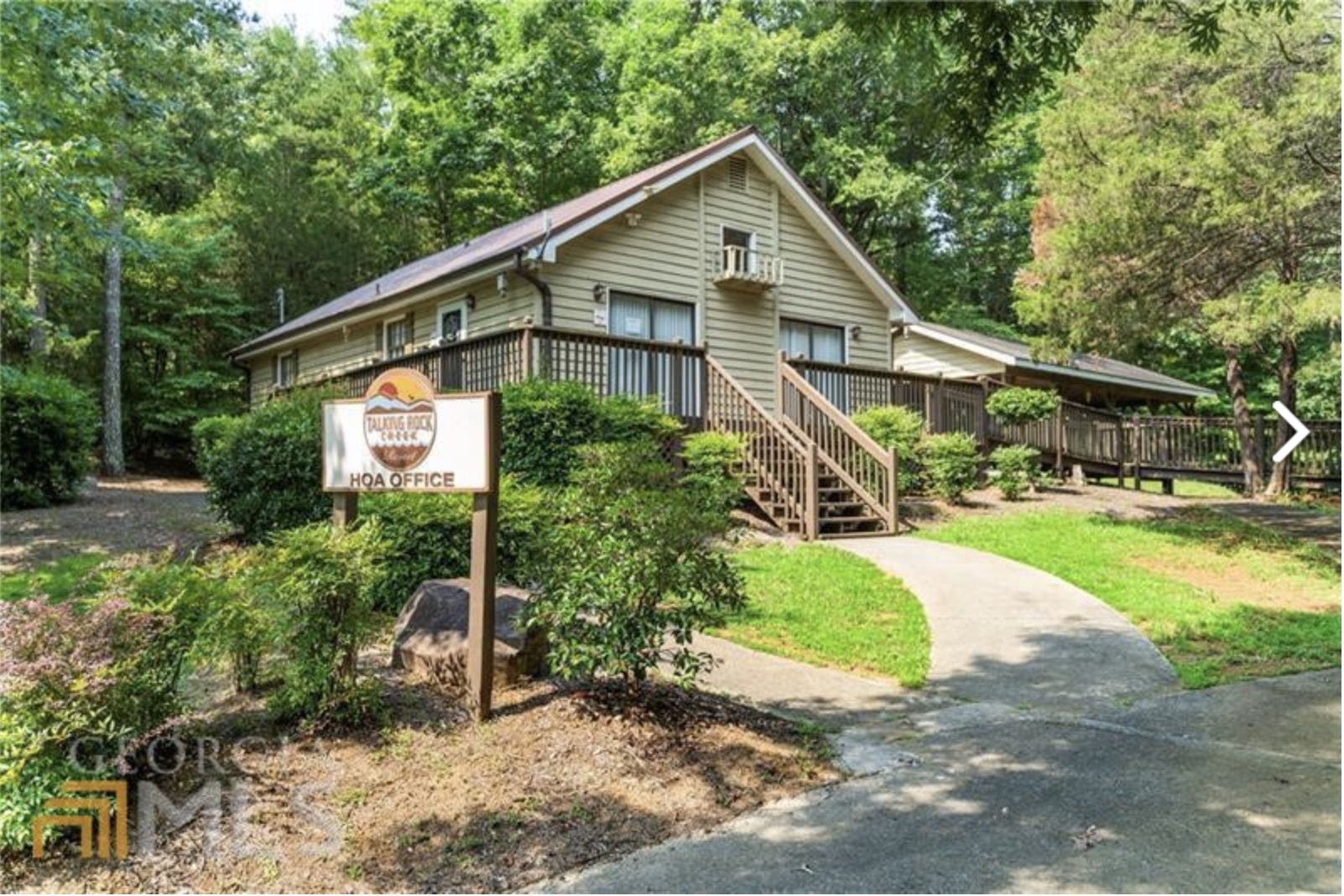 732 Nettles Lane Ranger, GA 30734 - Photo 19 of 32 a view of a house with backyard and garden