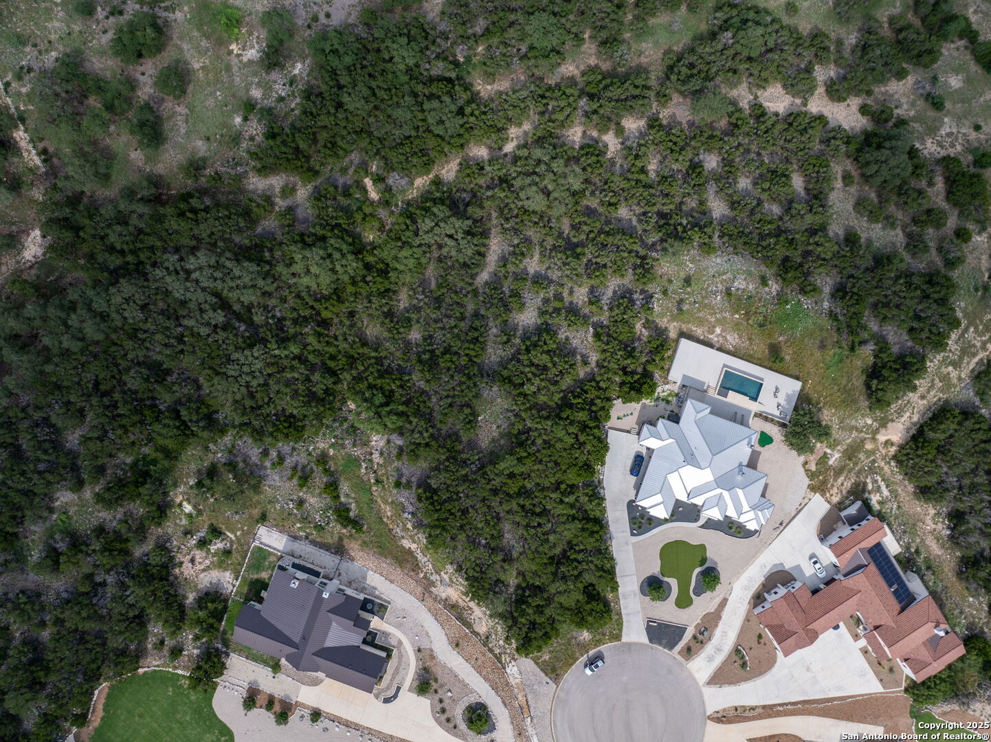 5860 Verden Ridge New Braunfels, TX 78132 - Photo 11 of 18 an aerial view of a house with a yard