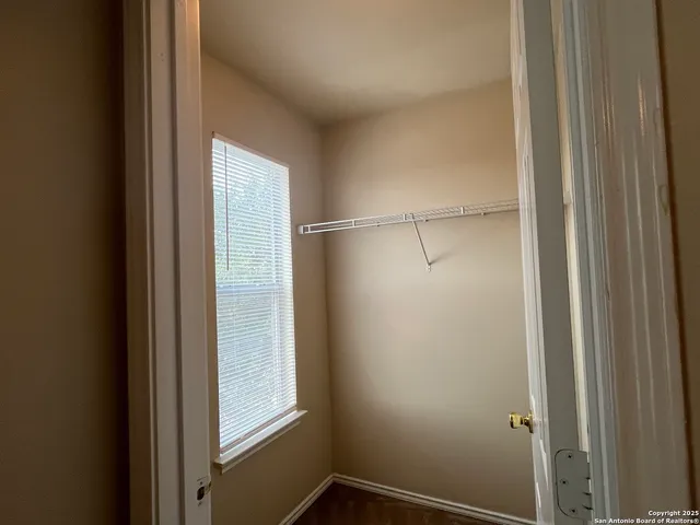 a view of a small space