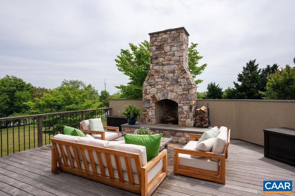 513 Half Mile Branch Road Crozet, VA 22932 - Photo 17 of 57 a view of a roof deck with couches