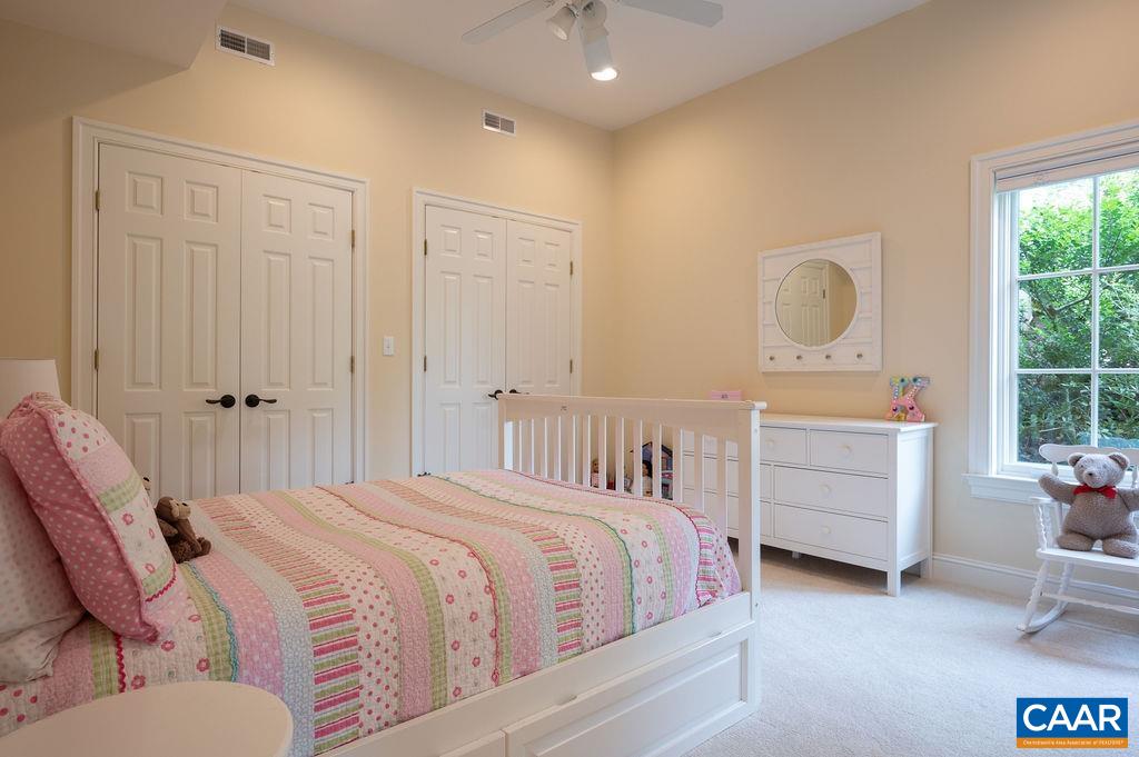 513 Half Mile Branch Road Crozet, VA 22932 - Photo 36 of 57 a bedroom with a bed and a cabinets