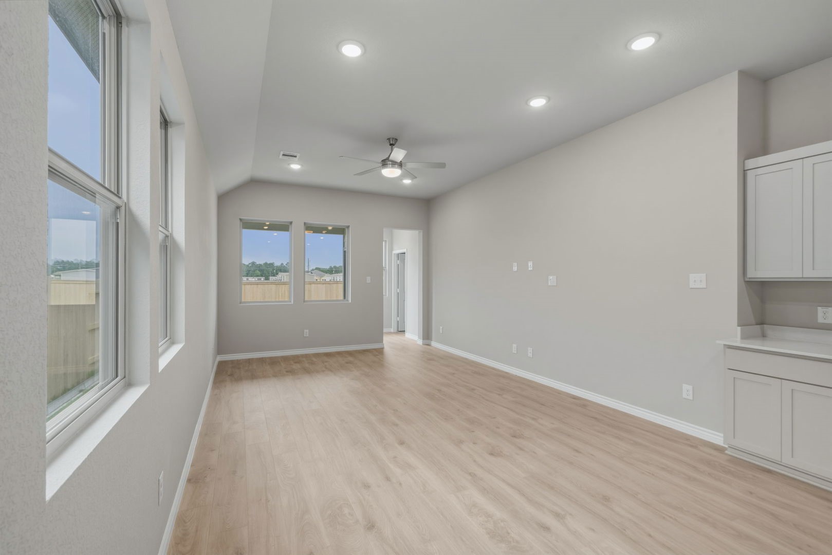 31010 Rena Coast Drive Huffman, TX 77336 - Photo 9 of 28 Dining and Living Area in the Cedar home plan by Trophy Signature Homes – REPRESENTATIVE P