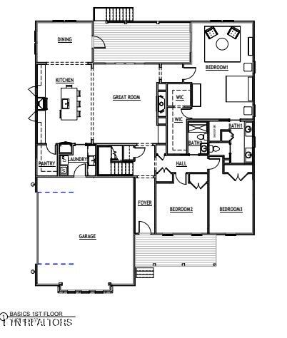 330 Roddy Branch Road Rockford, TN 37853 - Photo 14 of 15 Main Level Floorplan
