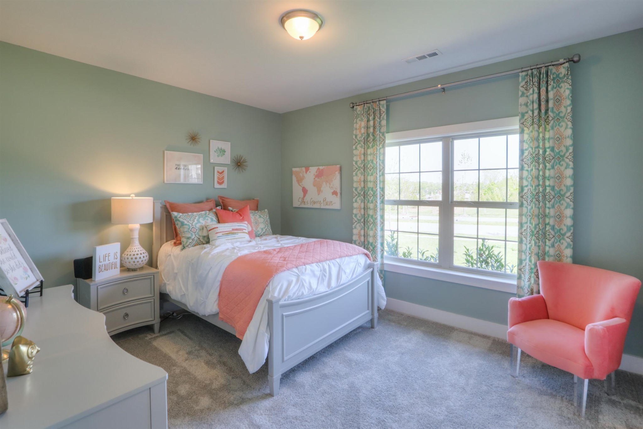 376 Cloverbrook Way Gallatin, TN 37066 - Photo 17 of 24 a spacious bedroom with a bed and a couch