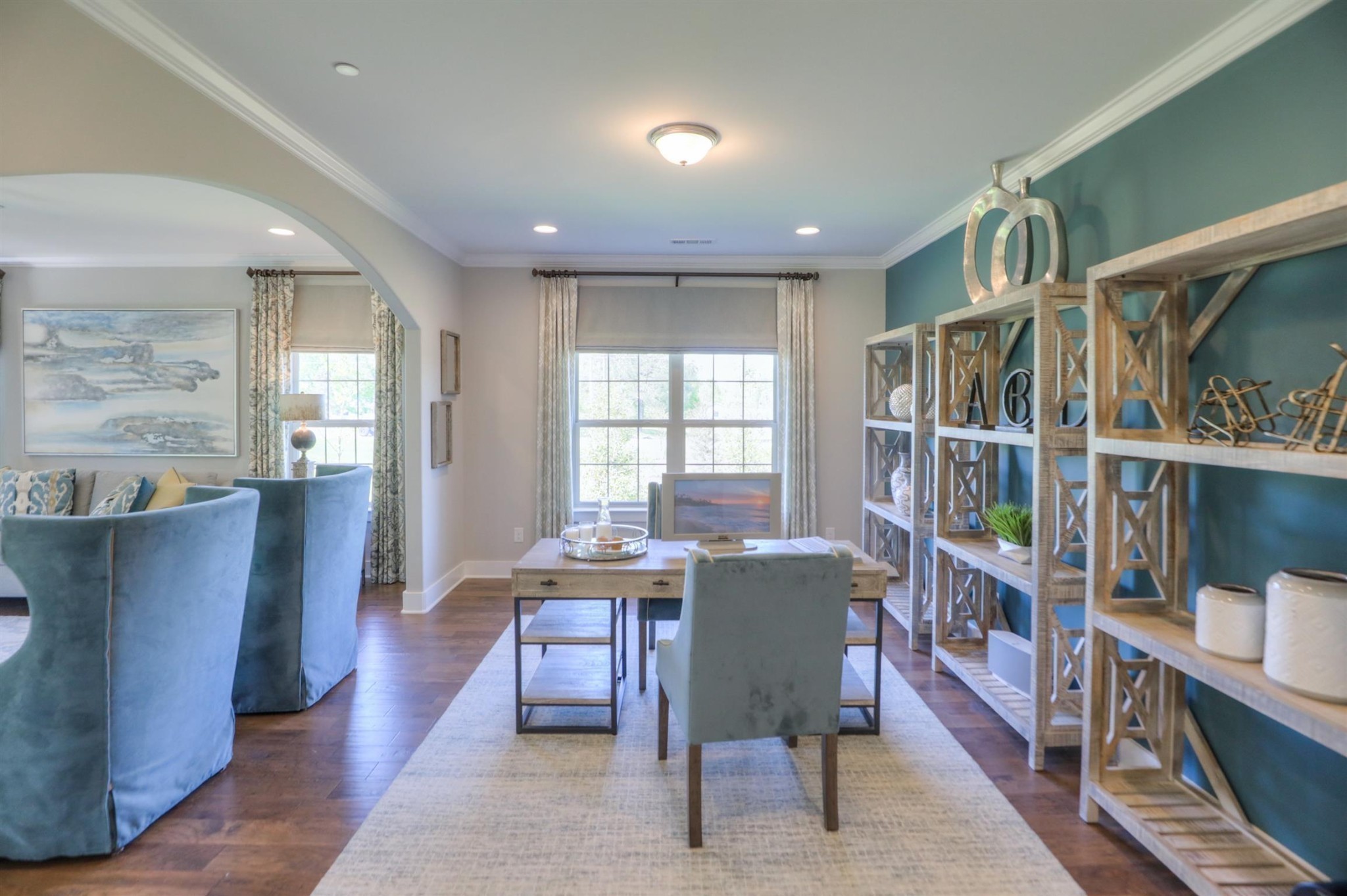 376 Cloverbrook Way Gallatin, TN 37066 - Photo 8 of 24 a view of a dining room with furniture window and wooden floor
