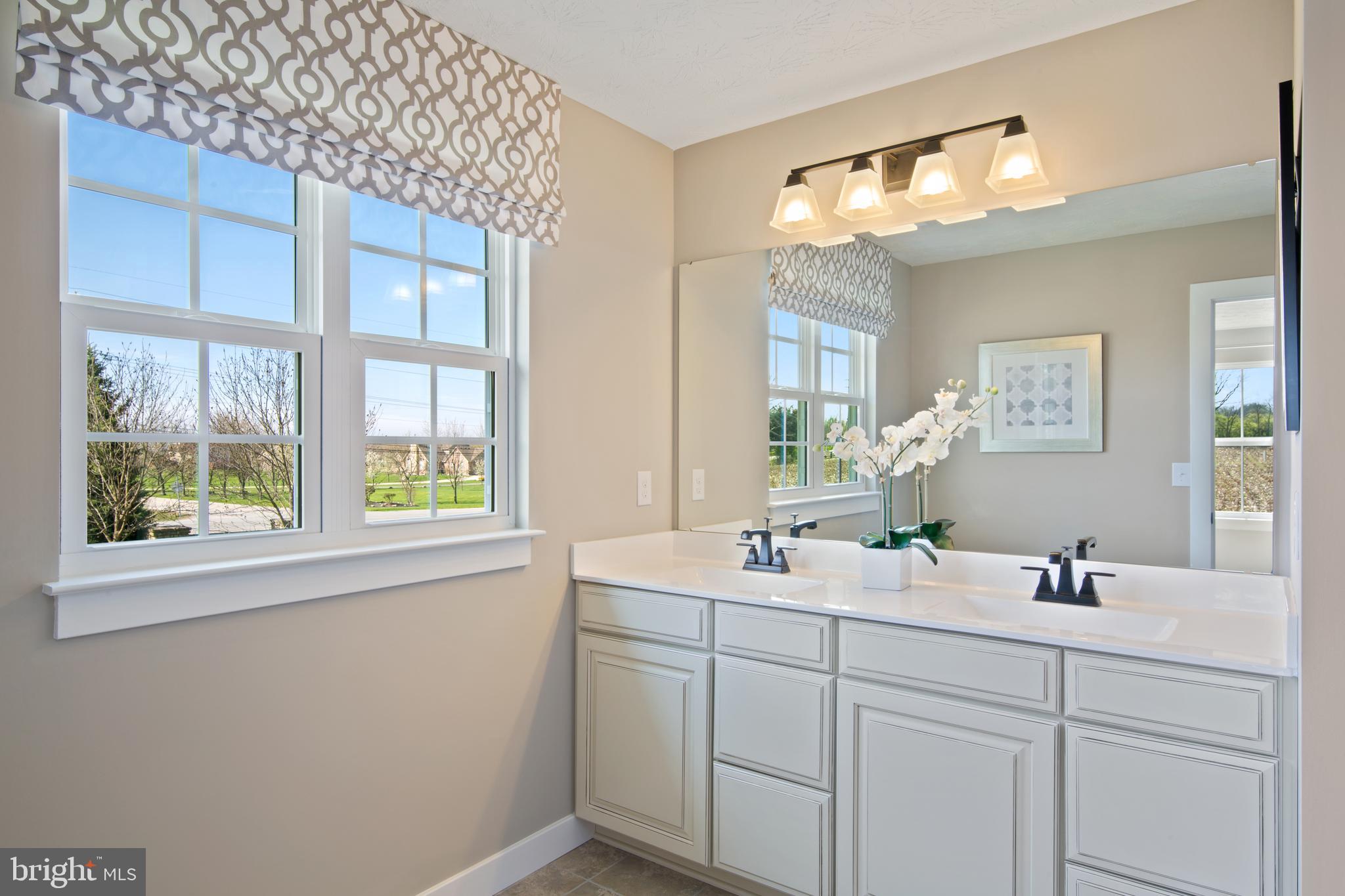 44 Wallace Way Ranson, WV 25438 - Photo 14 of 19 a bathroom with a sink and a mirror