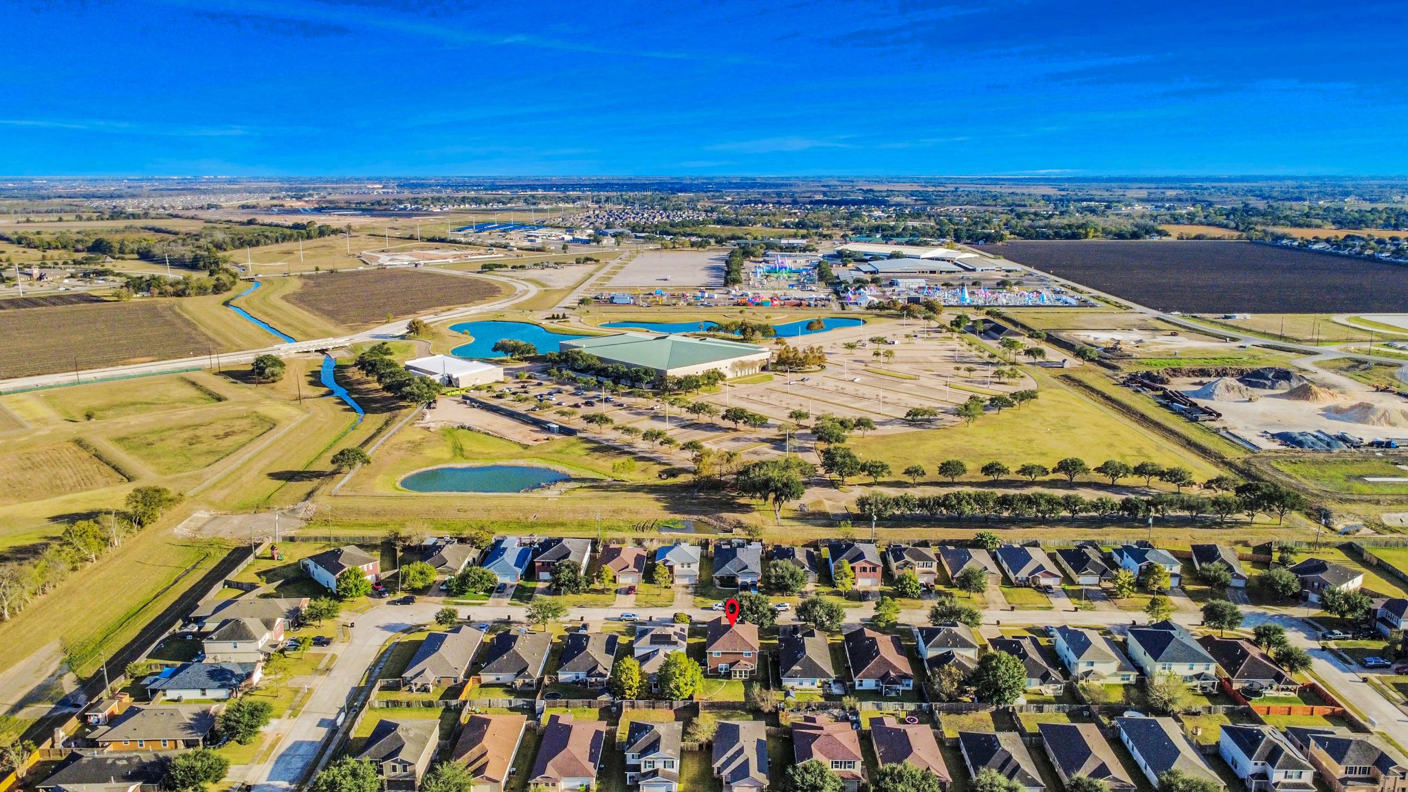 1118 Desert Palms Lane Rosenberg, TX 77471 - Photo 28 of 28 an aerial view of residential building and ocean view