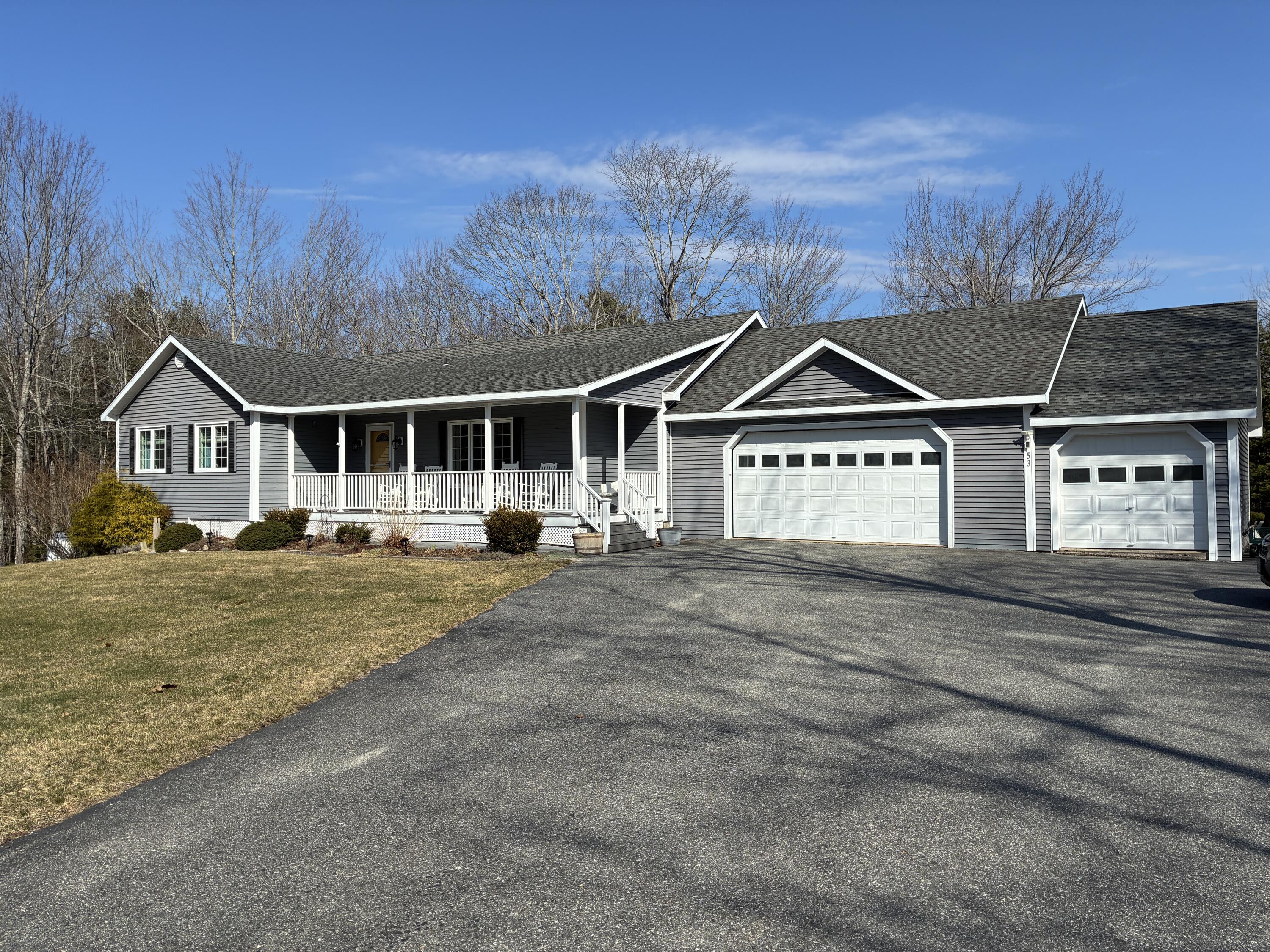 53 Sugar Way Ellsworth, ME 04605 - Photo 2 of 47 Driveway to garages.