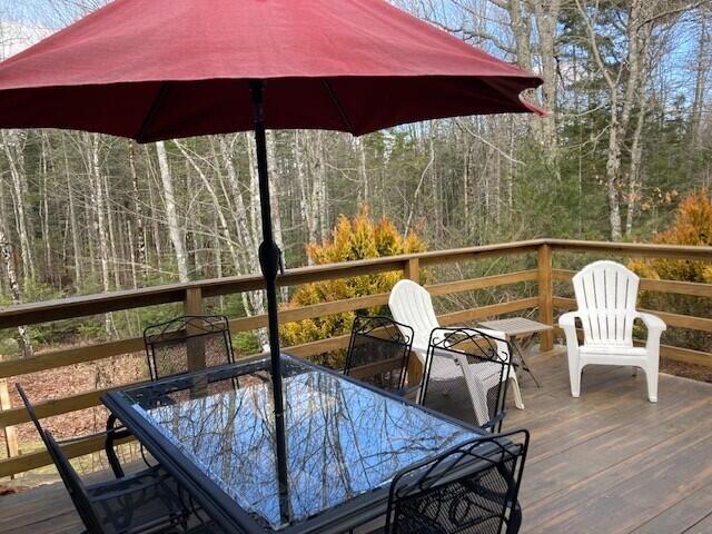 53 Sugar Way Ellsworth, ME 04605 - Photo 40 of 47 View to woods from deck.