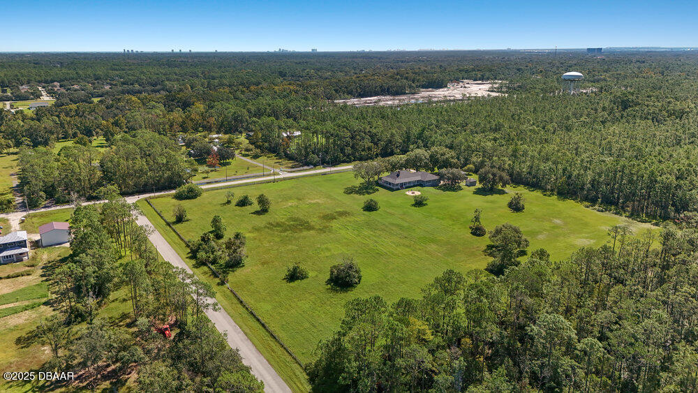 420 Leeway Trail Ormond Beach, FL 32174 - Photo 8 of 14 an aerial view of residential houses with outdoor space and swimming pool