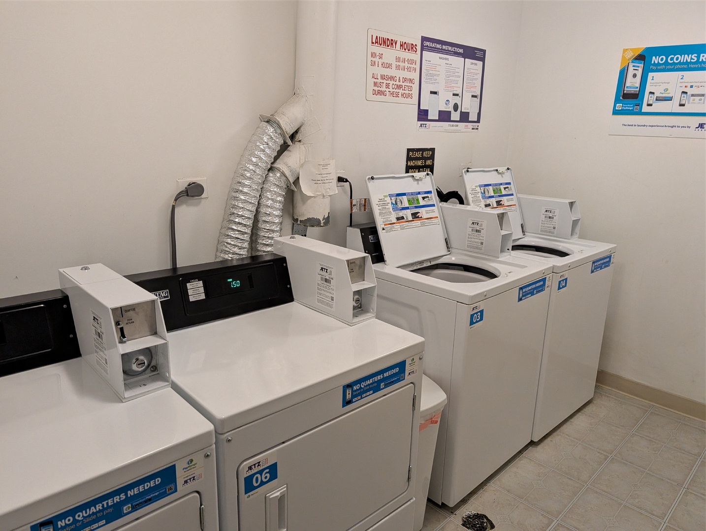 960 South River Road, Unit 208 Des Plaines, IL 60016 - Photo 9 of 11 a utility room with dryer and washer