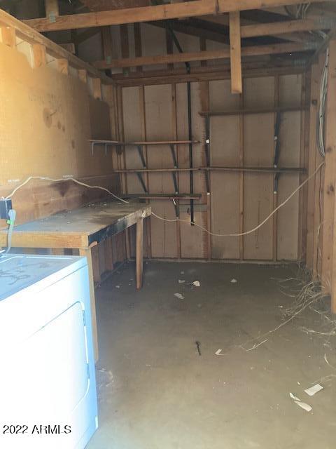 6008 West Granada Road Phoenix, AZ 85035 - Photo 12 of 14 Storage room, dryer & workbench