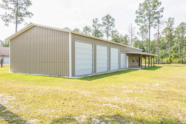 a bedroom with a bed and a cabinets