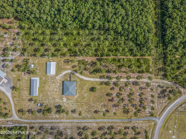 a view of a swimming pool with an ocean view