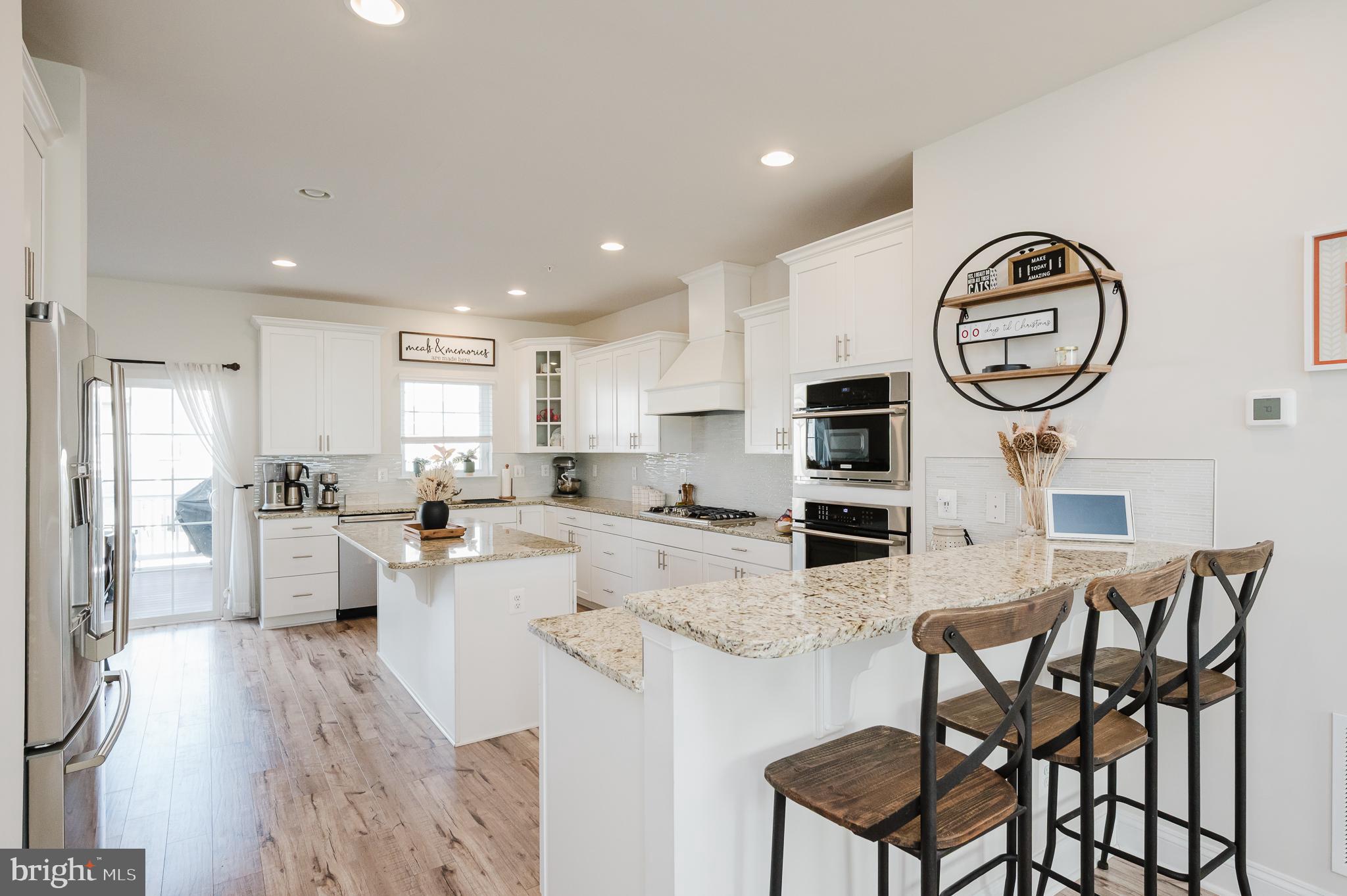 Upgraded gourmet kitchen