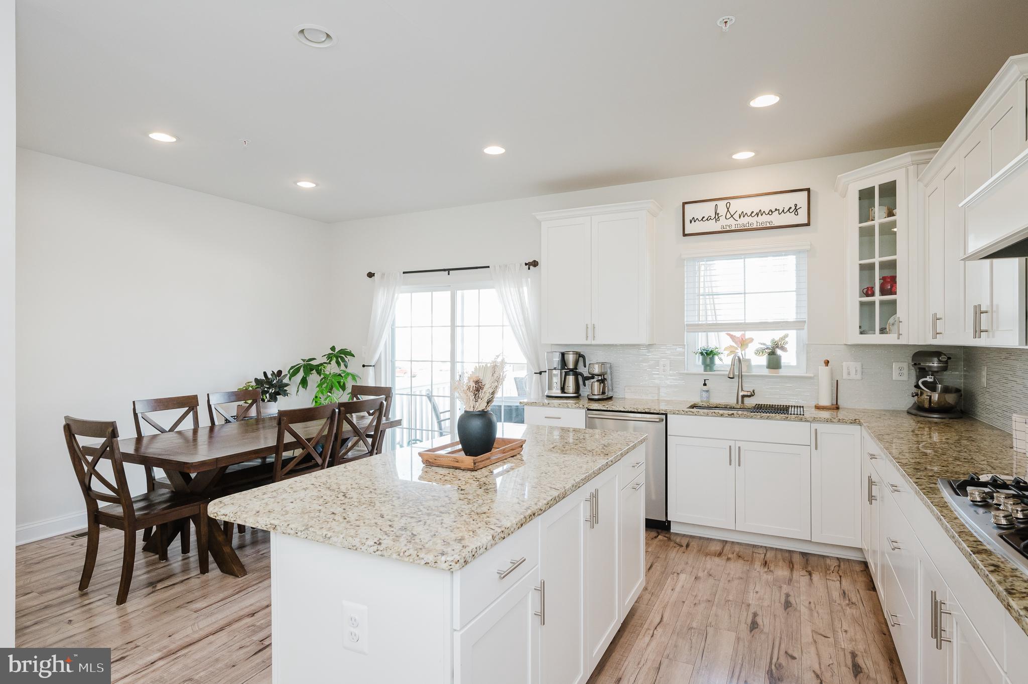 Large kitchen island