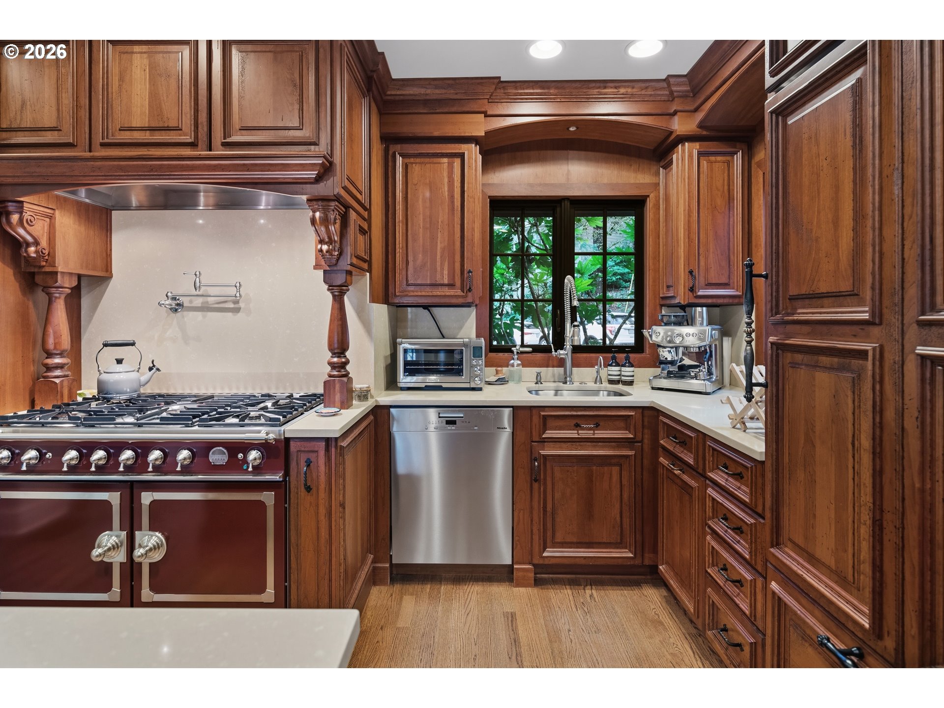 2897 Southwest Rutland Terrace Portland, OR 97205 - Photo 20 of 46 a kitchen with a stove and a refrigerator