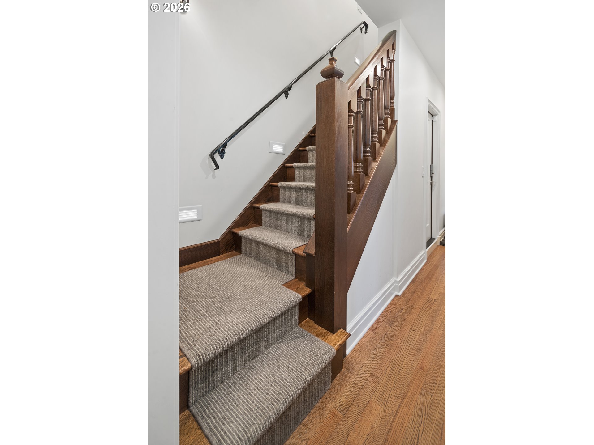 2897 Southwest Rutland Terrace Portland, OR 97205 - Photo 21 of 46 a view of a hallway with staircase