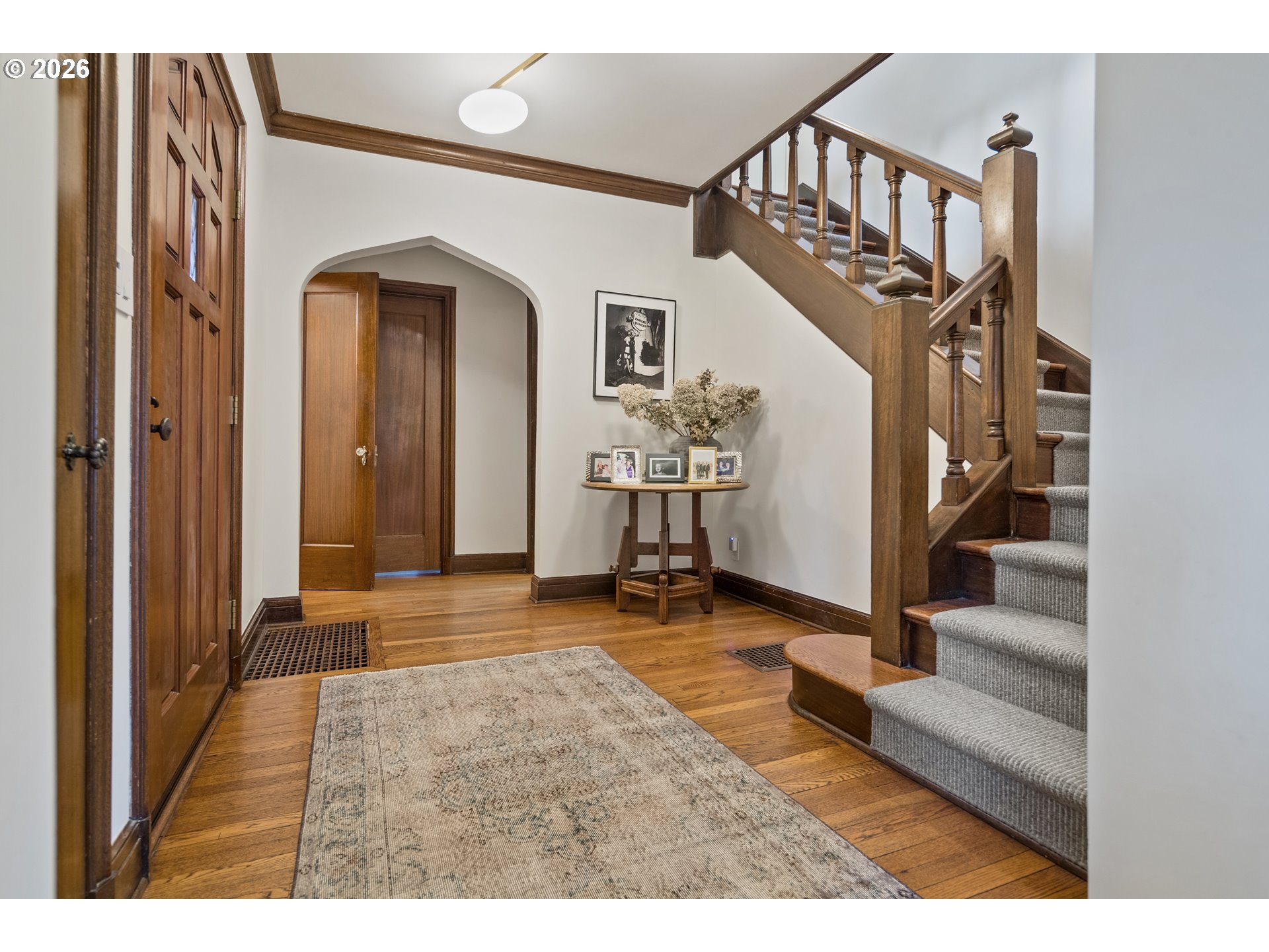 2897 Southwest Rutland Terrace Portland, OR 97205 - Photo 36 of 46 a view of entryway and hall with wooden floor