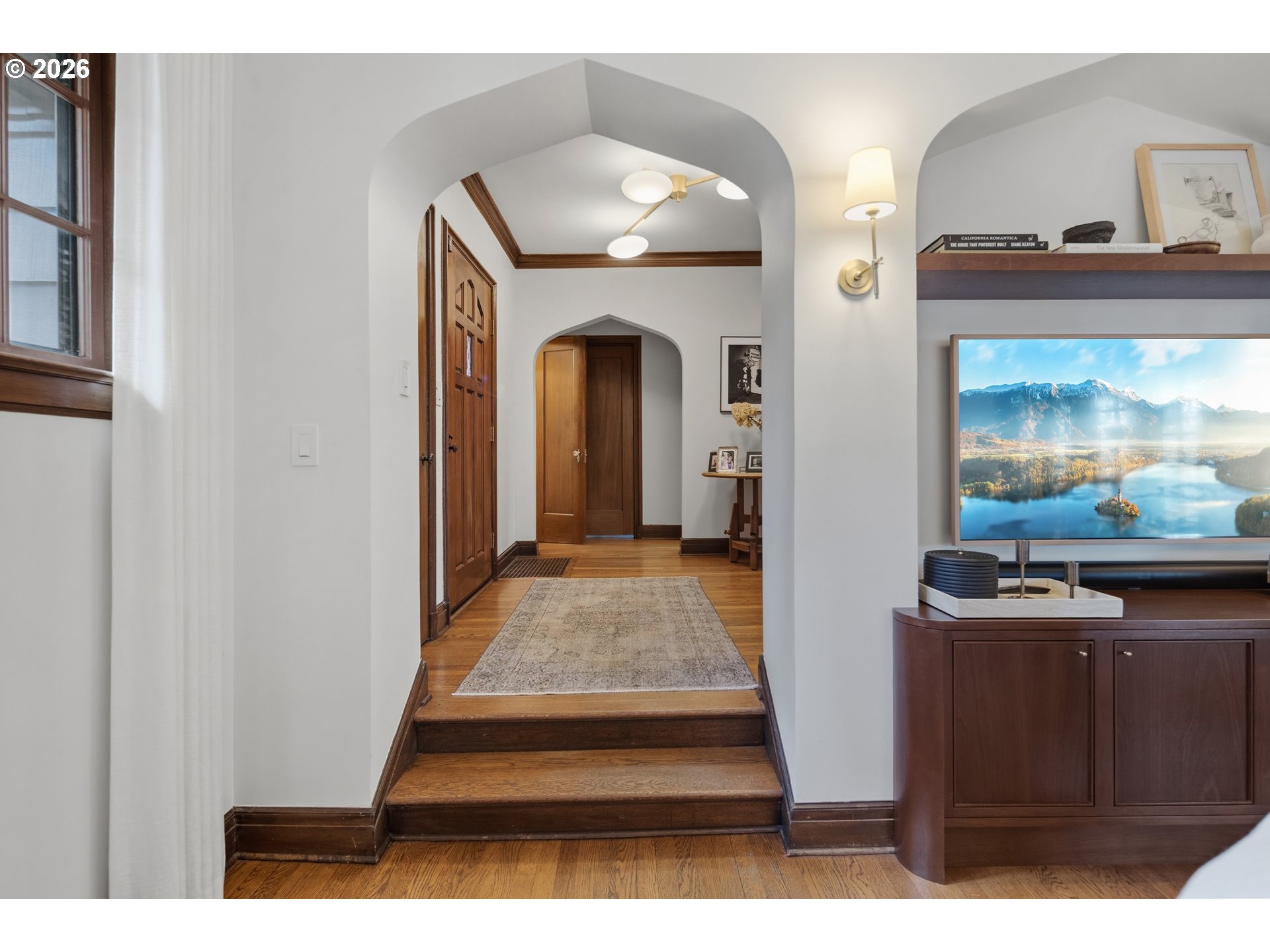 2897 Southwest Rutland Terrace Portland, OR 97205 - Photo 6 of 46 a view of living room with furniture and wooden floor