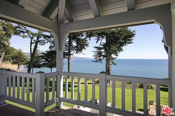 a view of a yard with an tree
