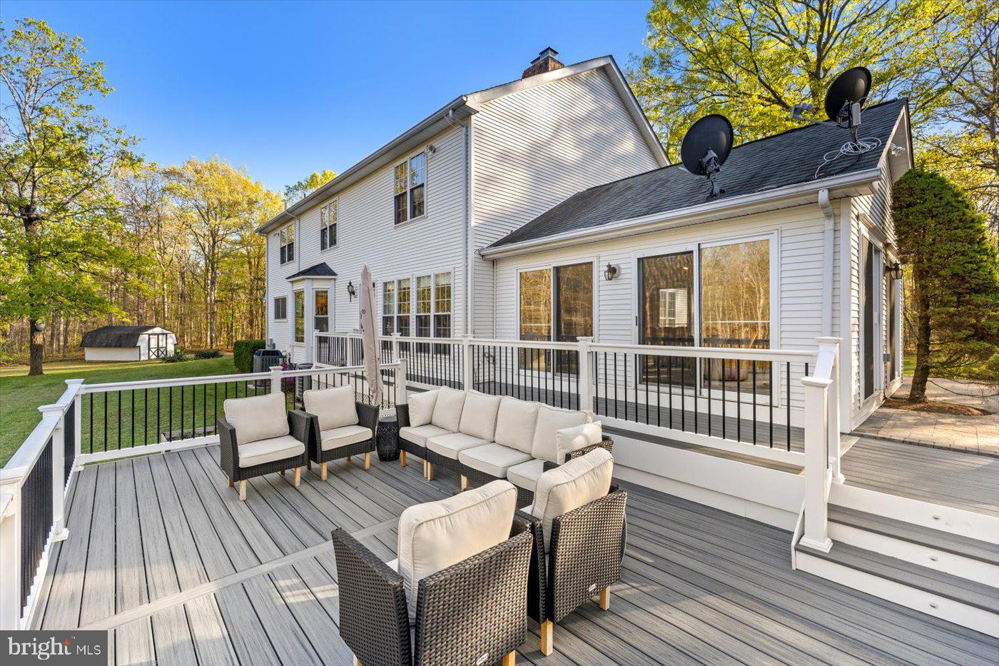13037 Orange Plank Road Locust Grove, VA 22508 - Photo 56 of 71 a view of outdoor space yard deck and patio