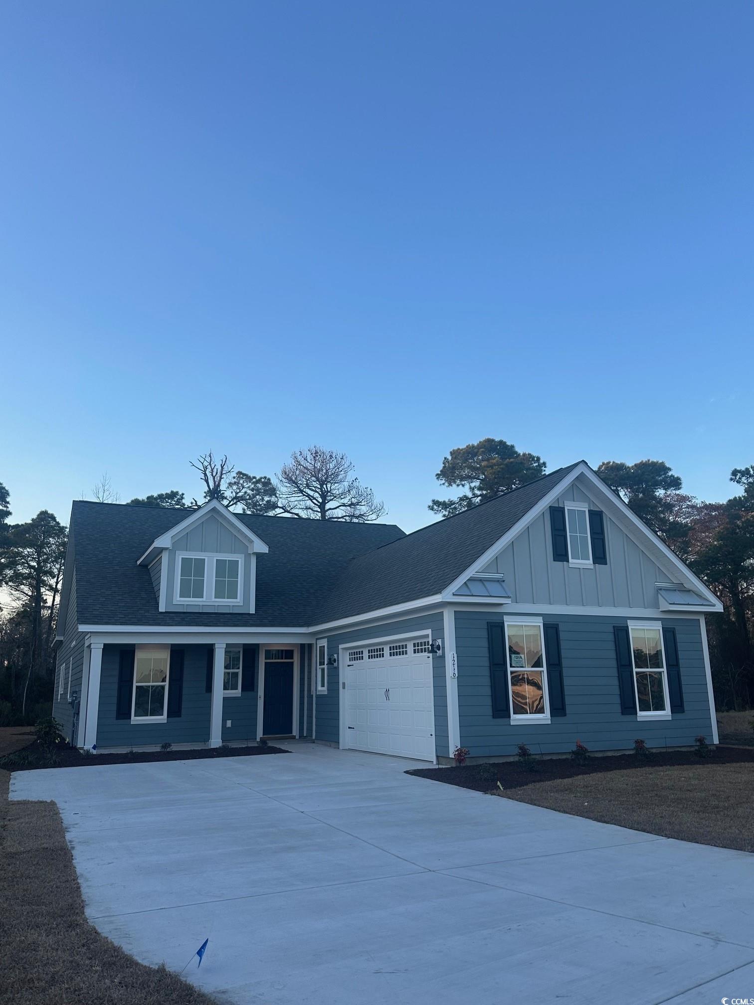 1216 Needle Grass Loop Myrtle Beach, SC 29579 - Photo 1 of 1 View of front of property featuring a garage and a