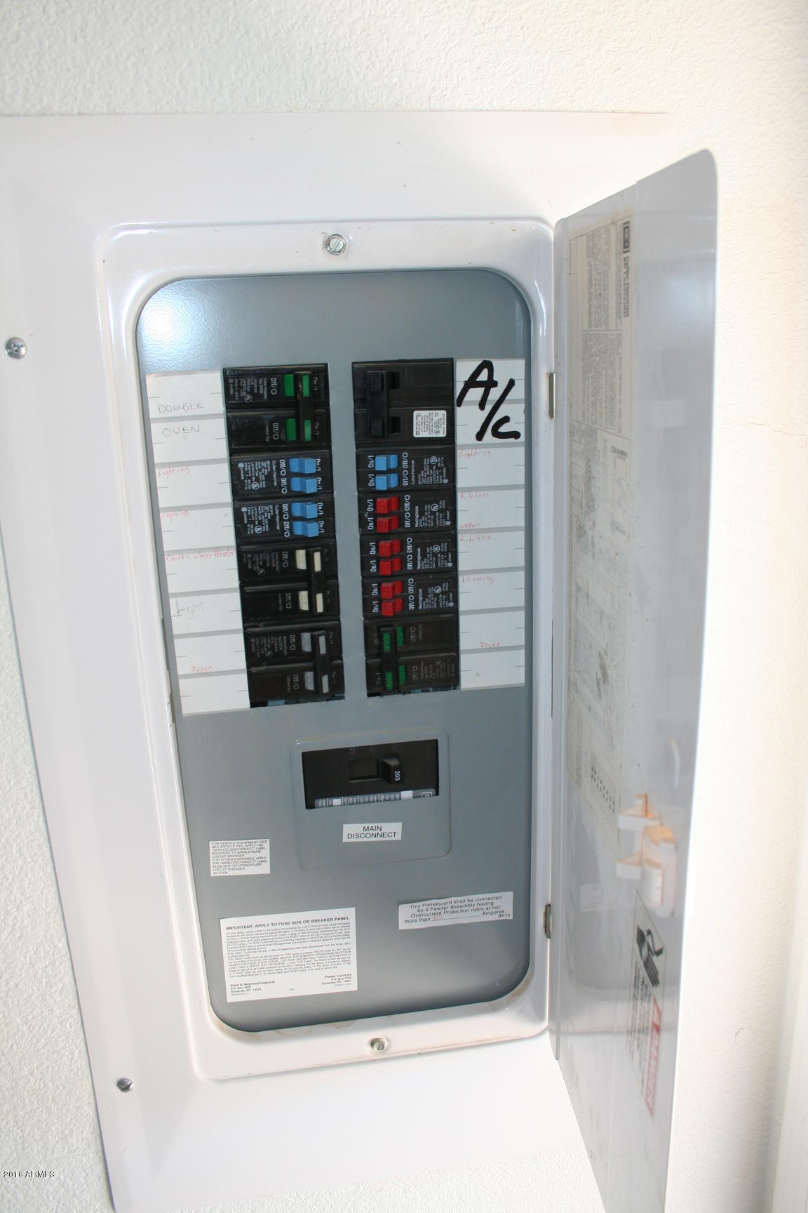 12620 North Hexcel Road Florence, AZ 85132 - Photo 46 of 48 electric panel (interior)