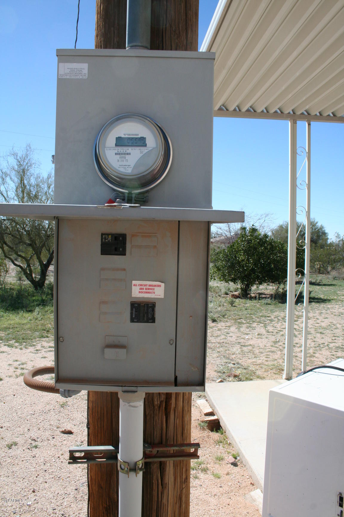 12620 North Hexcel Road Florence, AZ 85132 - Photo 7 of 48 electric panel (San Carlos)