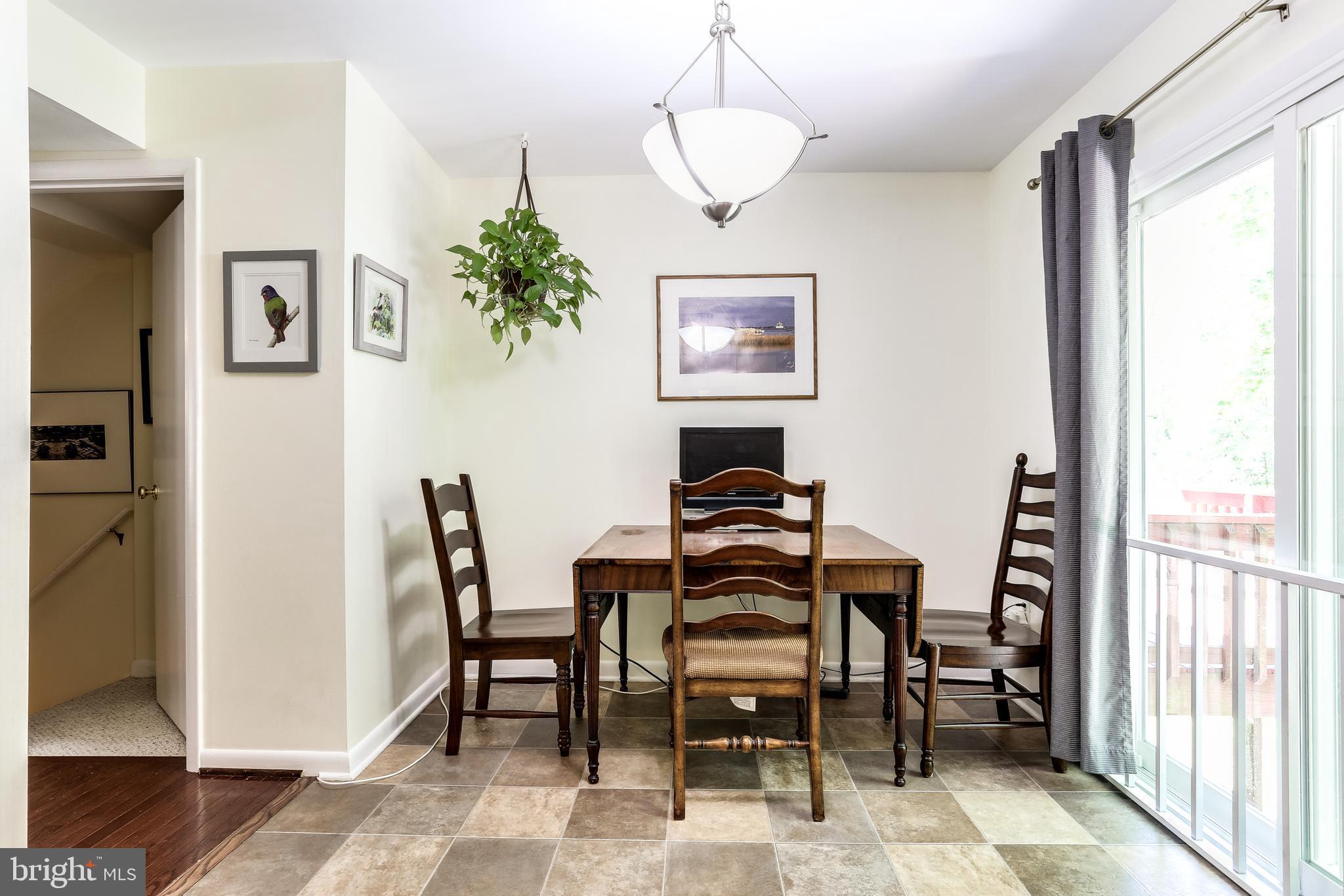 4828 Hawksbury Road Baltimore, MD 21208 - Photo 11 of 30 Kitchen w/ Table Space