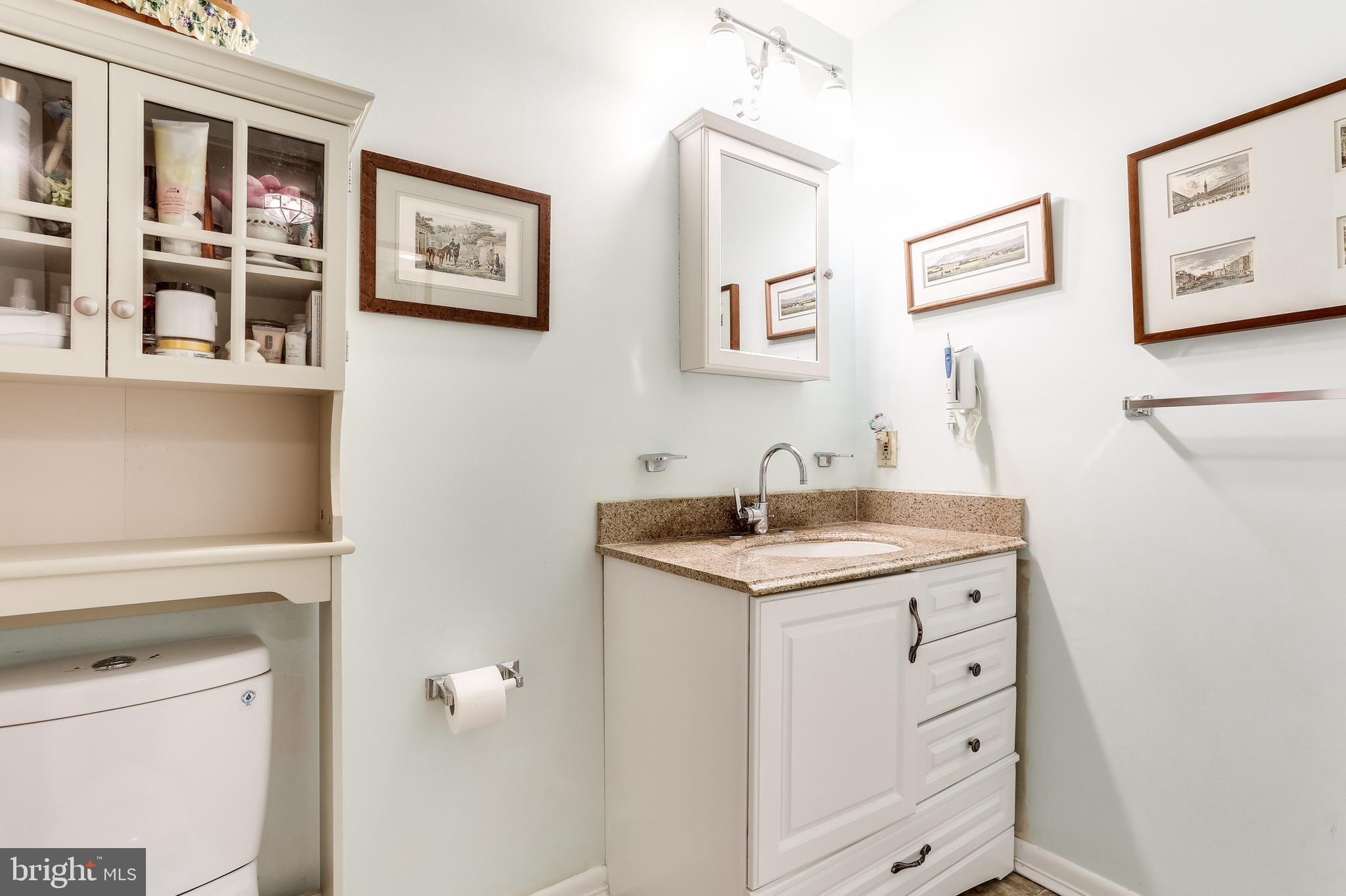 4828 Hawksbury Road Baltimore, MD 21208 - Photo 16 of 30 Full Bath - Vanity w/ Granite