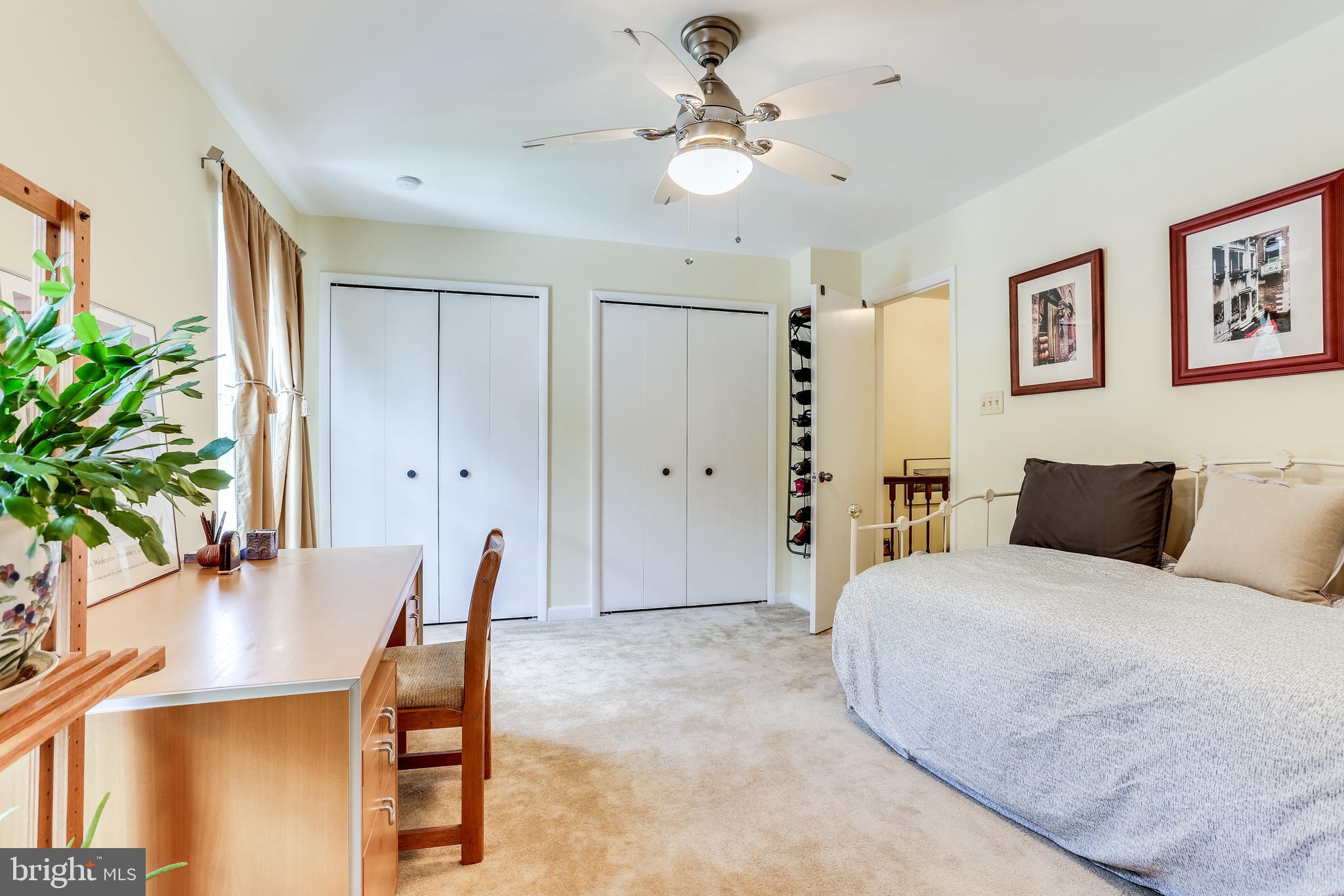 4828 Hawksbury Road Baltimore, MD 21208 - Photo 20 of 30 2nd Bedroom w/ 3 Closets