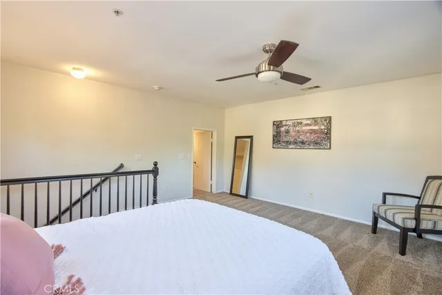 a view of a room with a garage